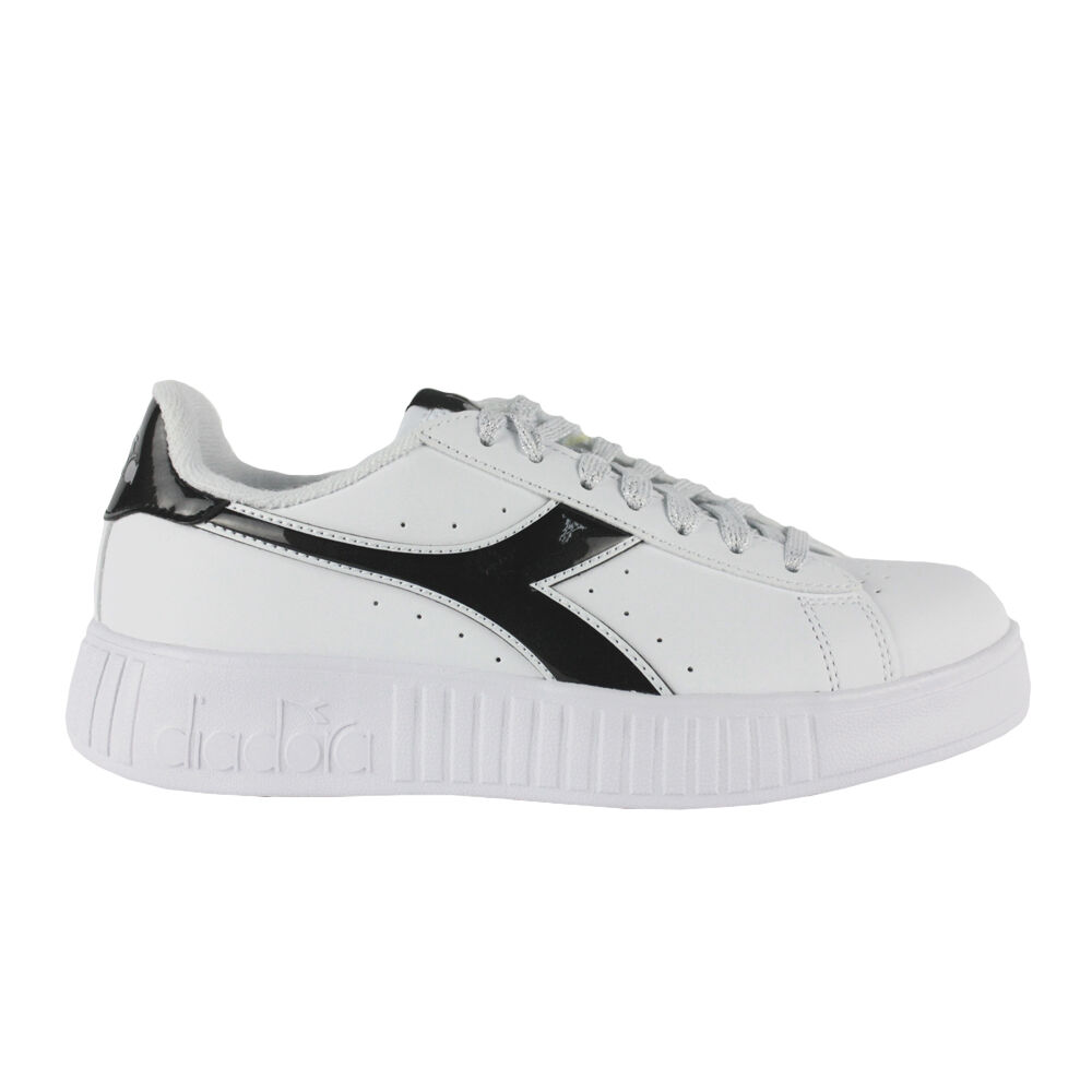 Tênis Diadora Step P 101.178335 01 C1145 Branco/preto/prata