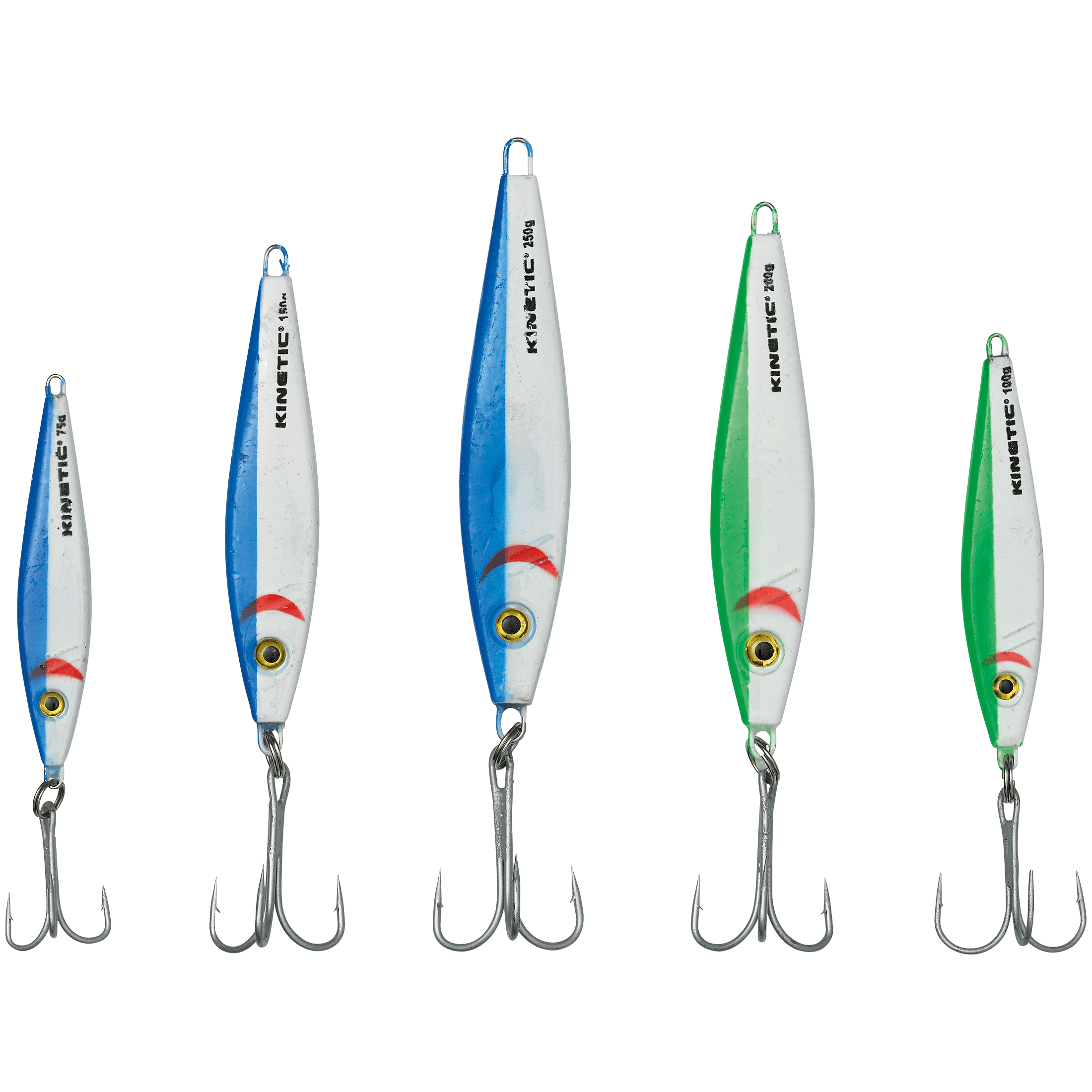 Kinetic Torskepilken Mix 75g, 100g, 150g, 200g, 250g - Sluk og agn