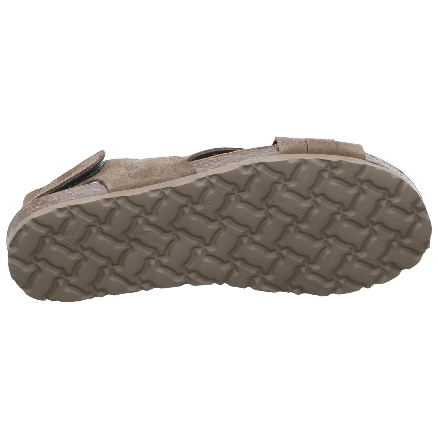 Bio-Sandalette Taupe Leder