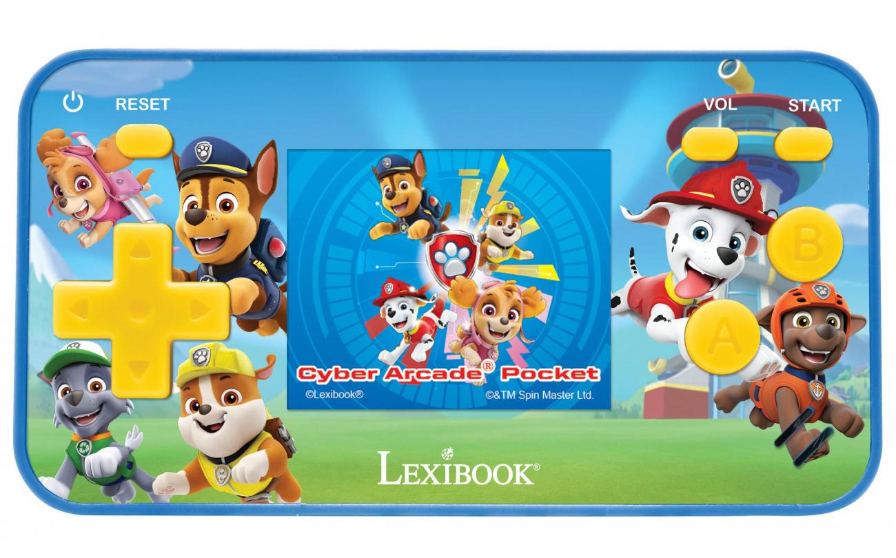 Paw Patrol Cyber Arcade Mini 140+10-in-1 LCD games