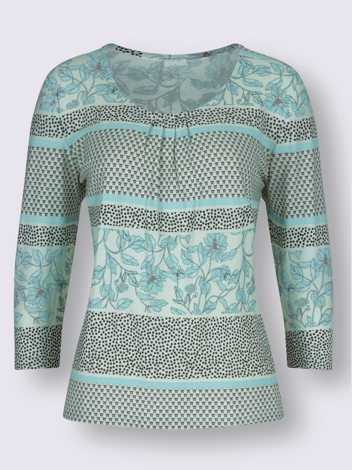 T-shirt à encolure ronde viscose