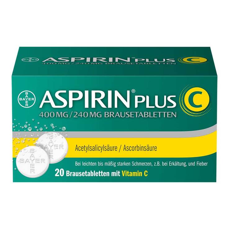 Aspirin Plus C Brausetabletten, 20 St