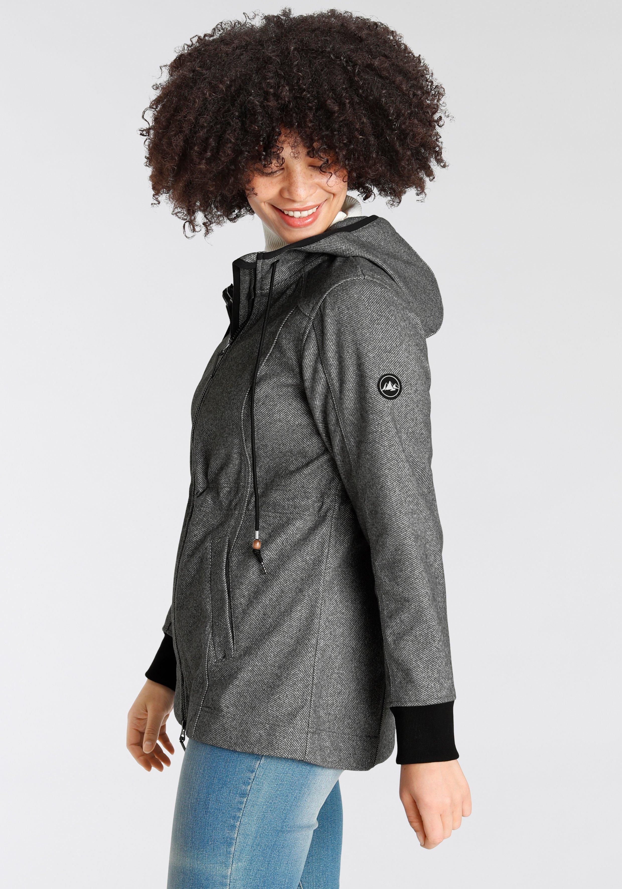 Kapuzenfleecejacke