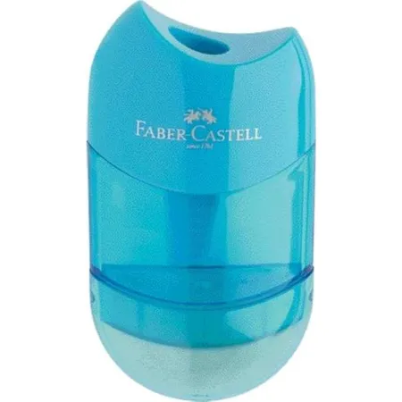 Faber-Castell Spitzer-Radierer Kombi Mini, farbig sortiert