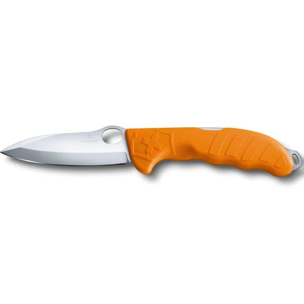 Couteau randonnée VICTORINOX HUNTER PRO M ORANGE ONE HAND + ETUI