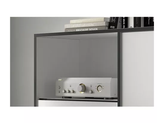 Armoire de cuisine TRUDI – Blanc et gris – Rangement fonctionnel et design – 90 cm