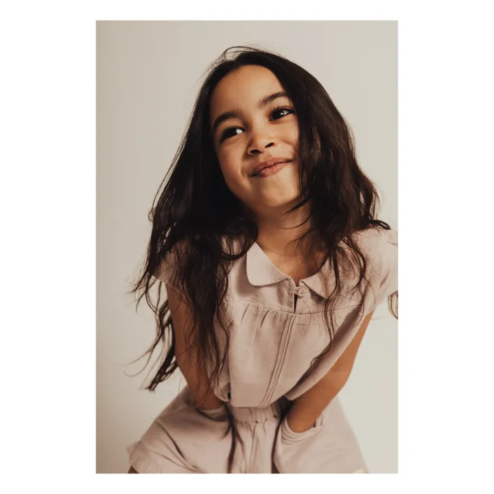 Baje Studio Blouse Delan Brodée | Lilas