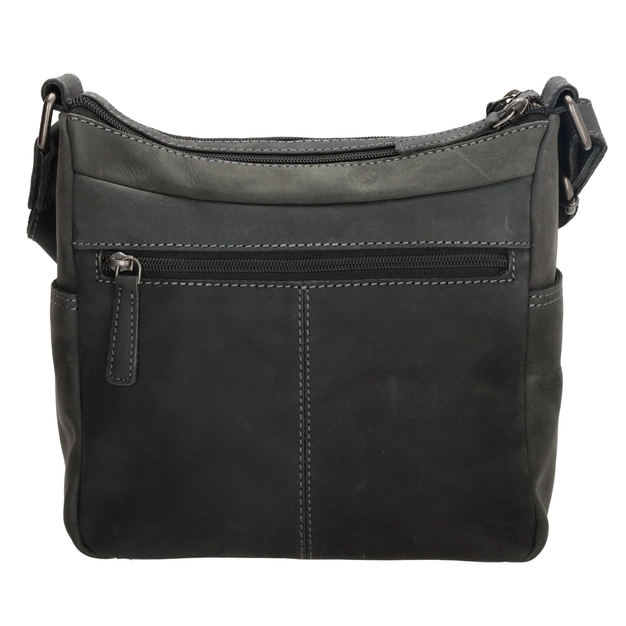 Hide & Stitches Idaho Schoudertas Zwart