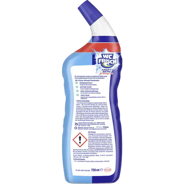 Kraft Aktiv WC Reiniger Gel Ozeanfrische