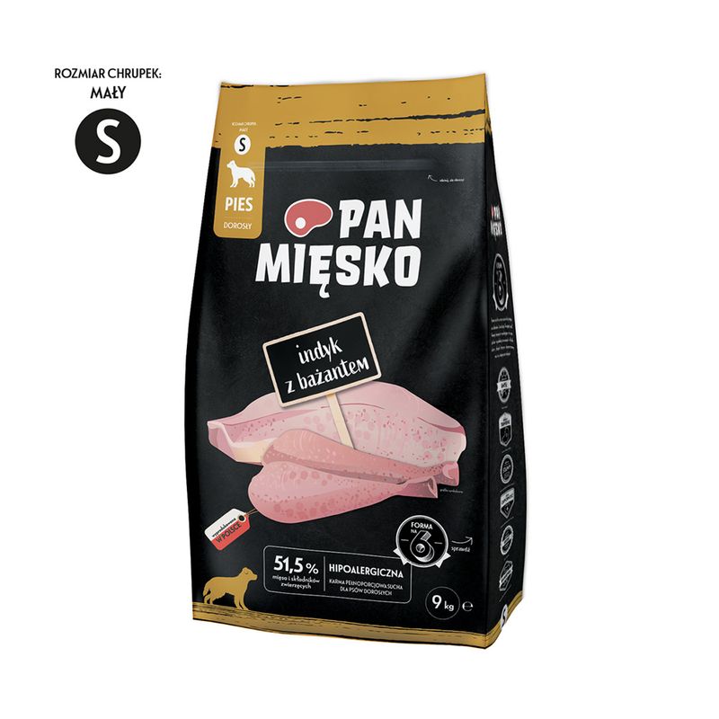 Pan Mięsko Small dinde, faisan