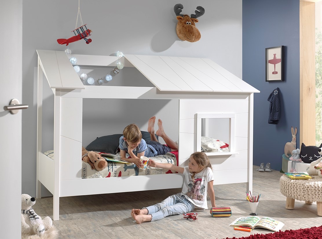 Baumhaus Bett 90 x 200 cm Liegefläche