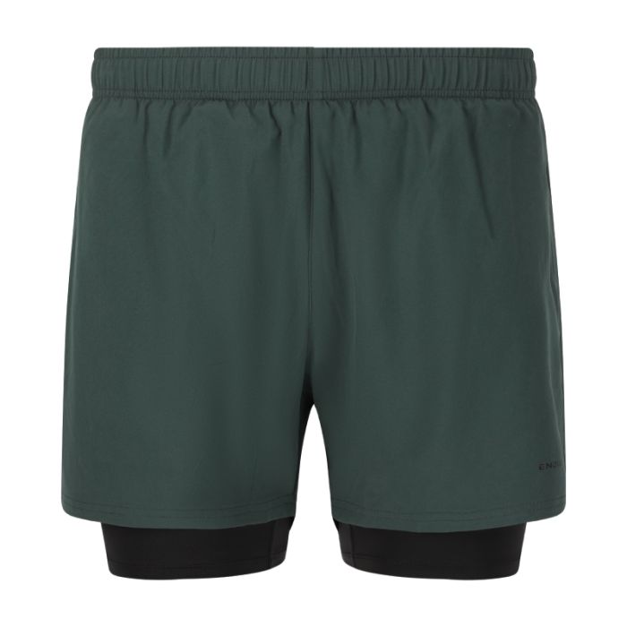 Endurance Herre Shorts Kros 2in1 Shorts Grøn