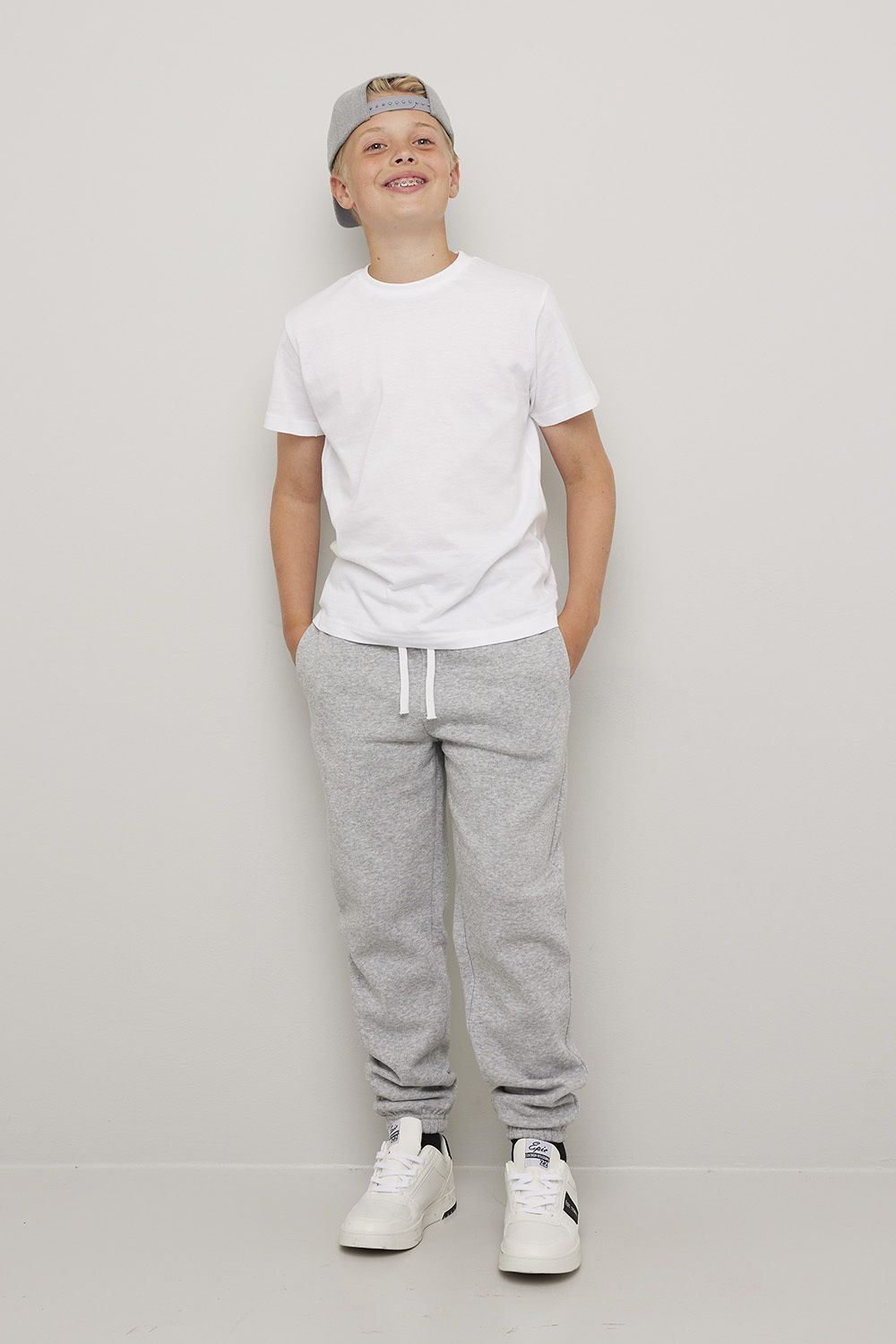 Joggebukse loose fit med lommer