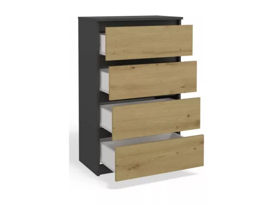 Malwa M4 Commode ARTISAN en ANTRACITE