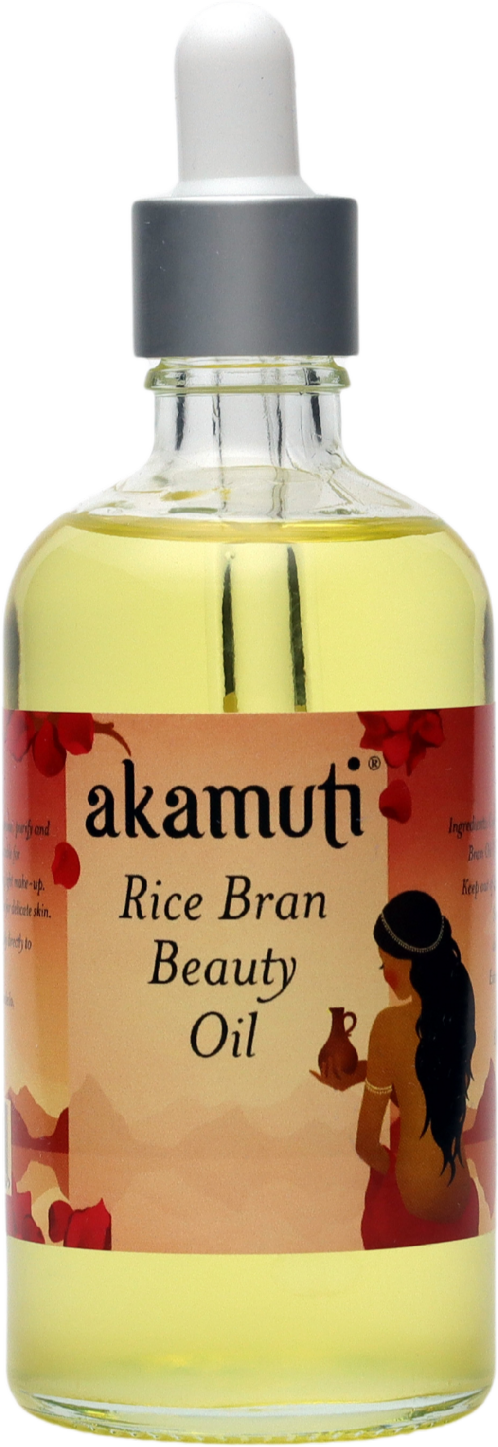 akamuti  Rice Bran Beauty Oil, 100 ml