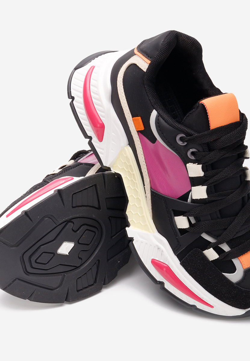 Baskets pour femme noirs Gavalia