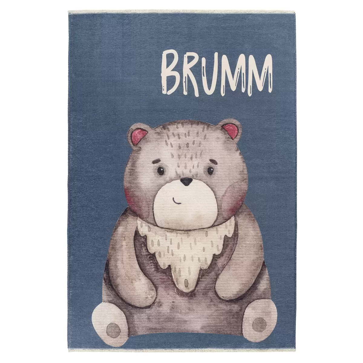 Teppich My Greta blau,braun