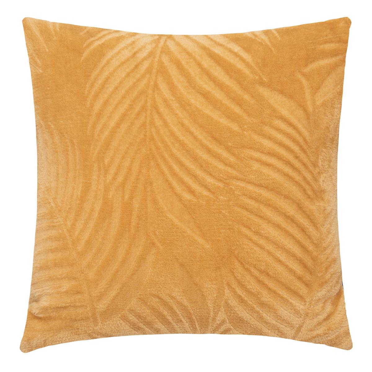 COUSSIN FLANEL BRUSH ZOA OCRE 40X40CM