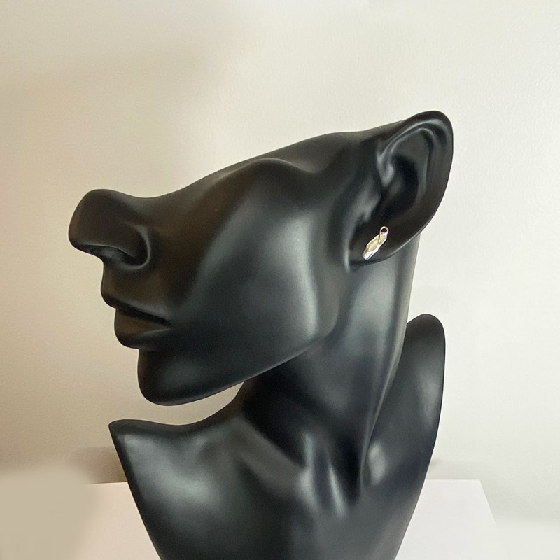 Boucles d'oreilles chausson de danse - pointe de danse - Argent massif