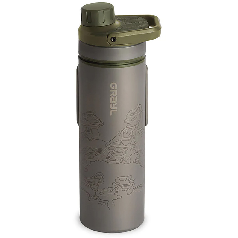 Grayl UltraPress Purifier Titanium Wasserfilter Flasche