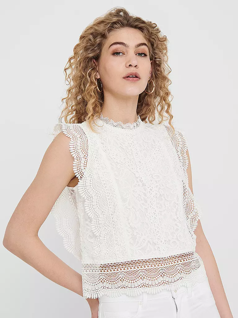 ONLY Top ONLKARO  weiss