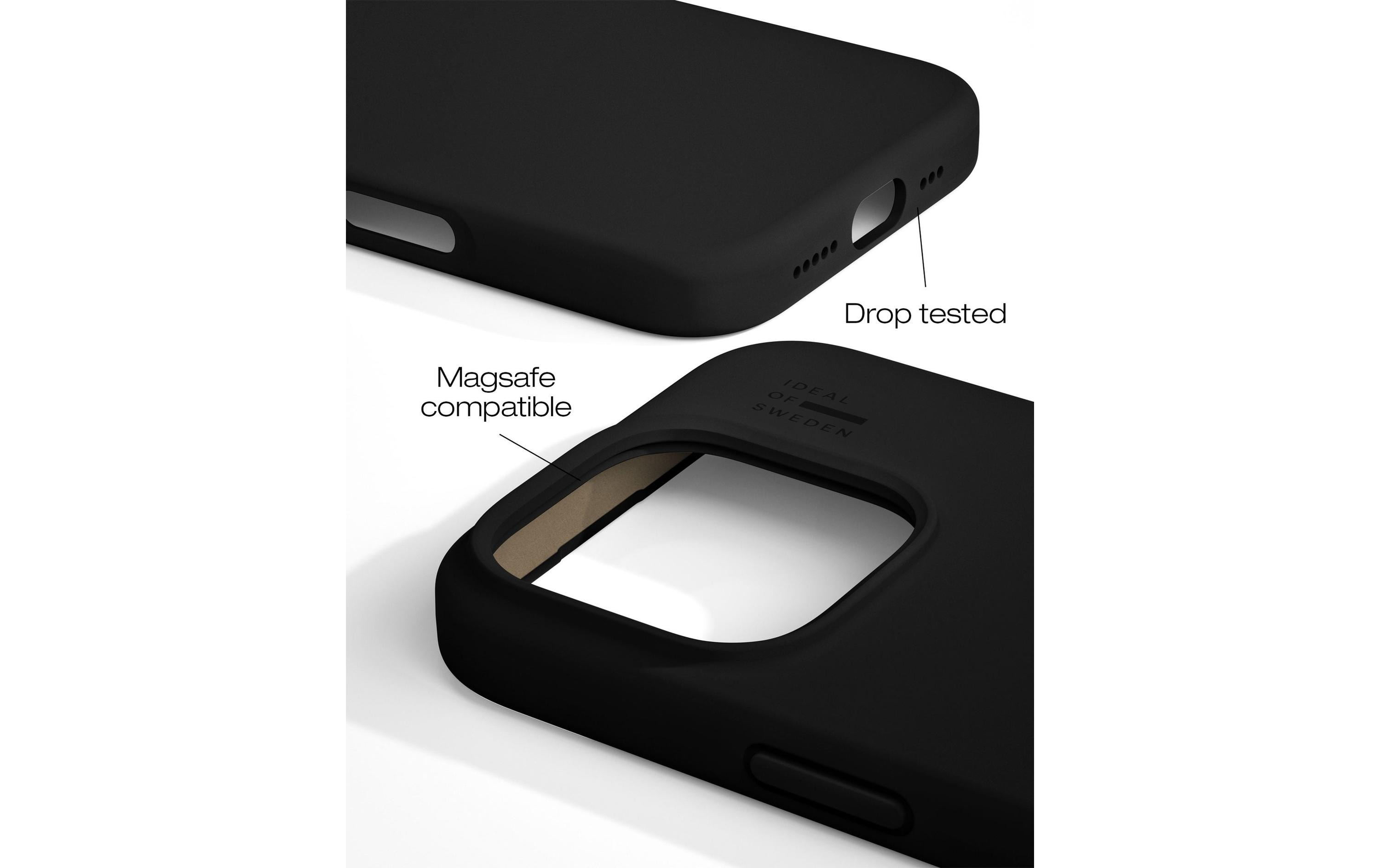 Back Cover Silicone iPhone 16 Pro Max SchwarzBackcover für das Apple iPhone 16 Pro Max