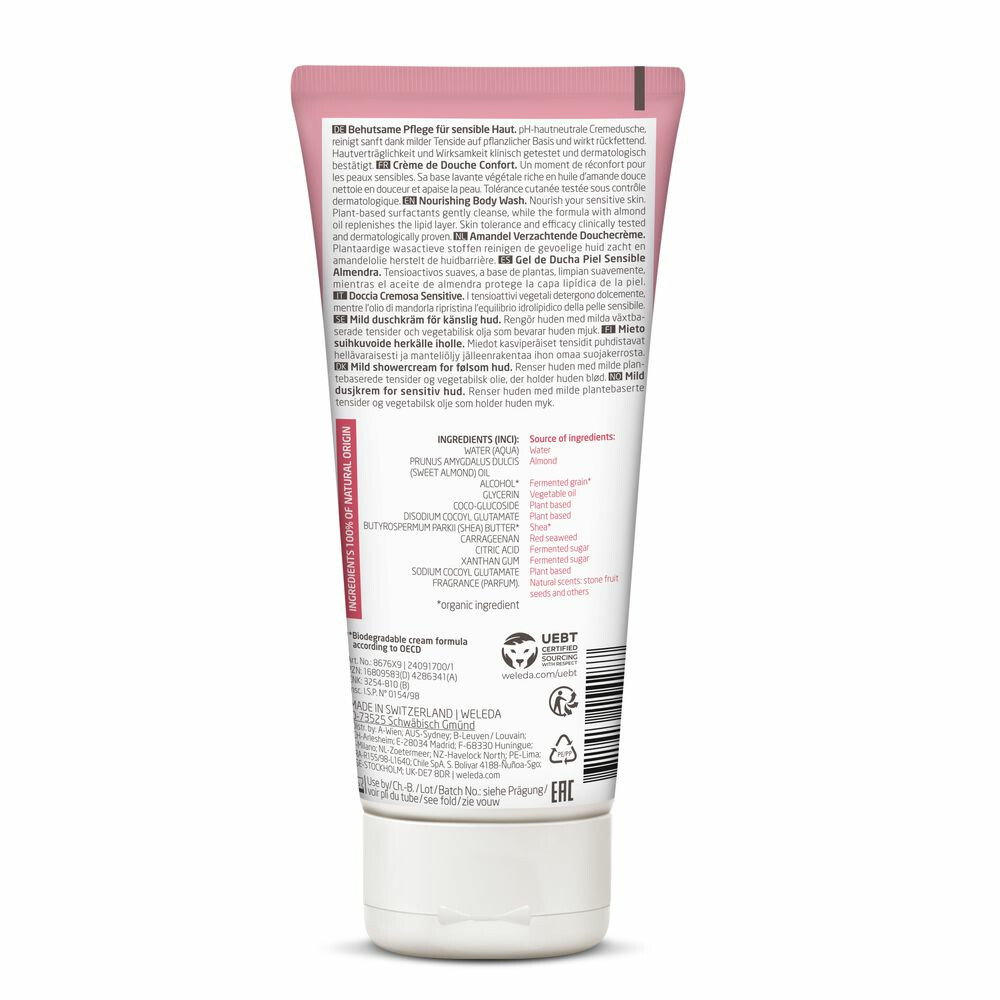 WELEDA Amandel Sensitive Douchecrème200 ml