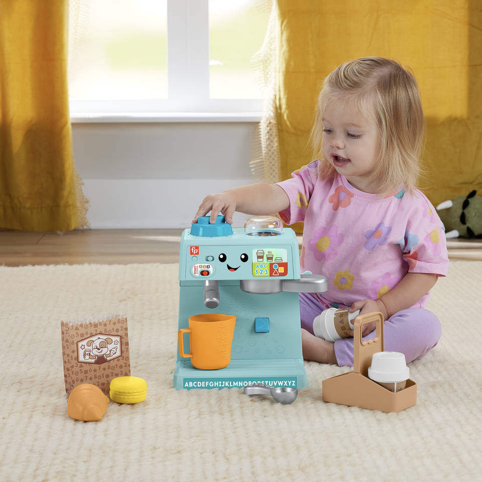 Fisher-Price Leren & Serveren koffiemachine