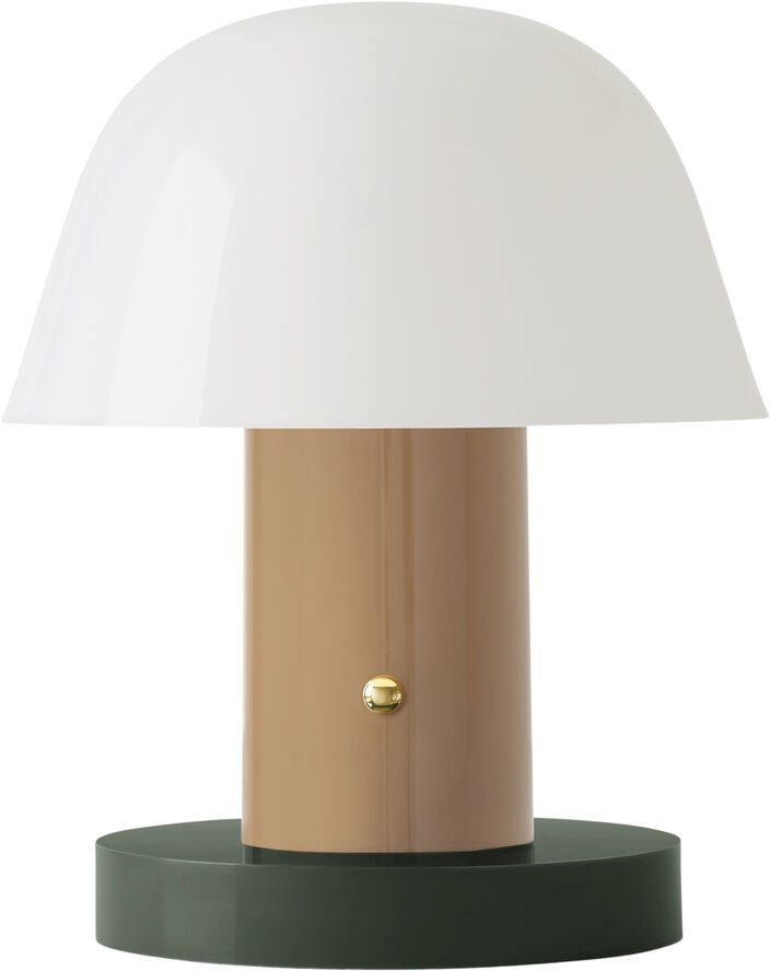 &Tradition Setago JH27 Table Lamp Nude/forest