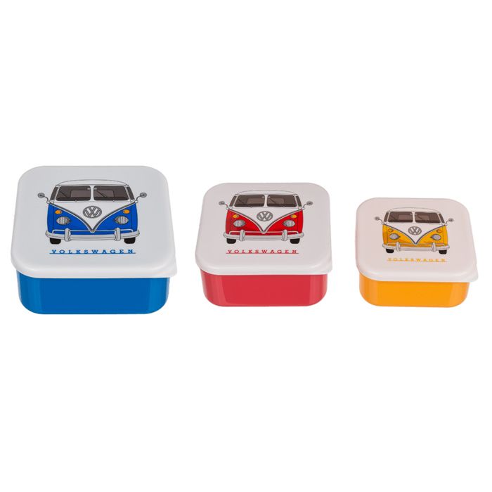 Out of the Blue Brotdosen 3er Set, VW T1 Bus
