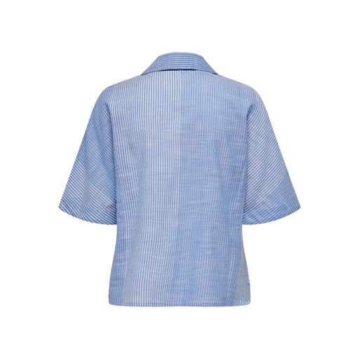ONLY Cam Stripe Skjorte, Blue Dephts Stripes, XS