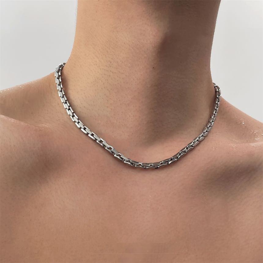 Lilafey - Choker van roestvrij staal