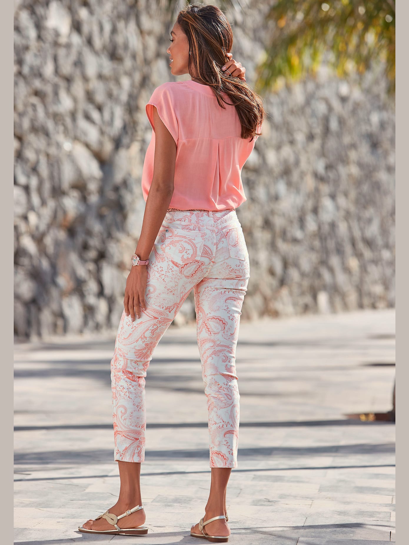 Jegging 7/8 jegging avec fausses poches devant
