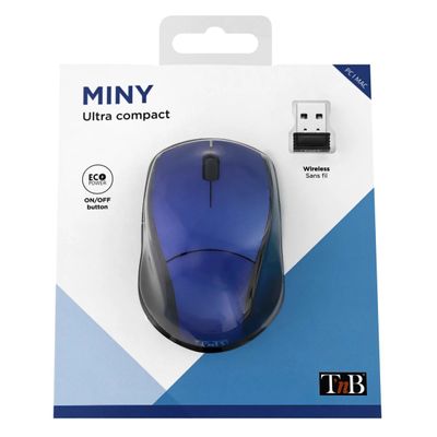 T'nB Miny - souris sans fil - bleu