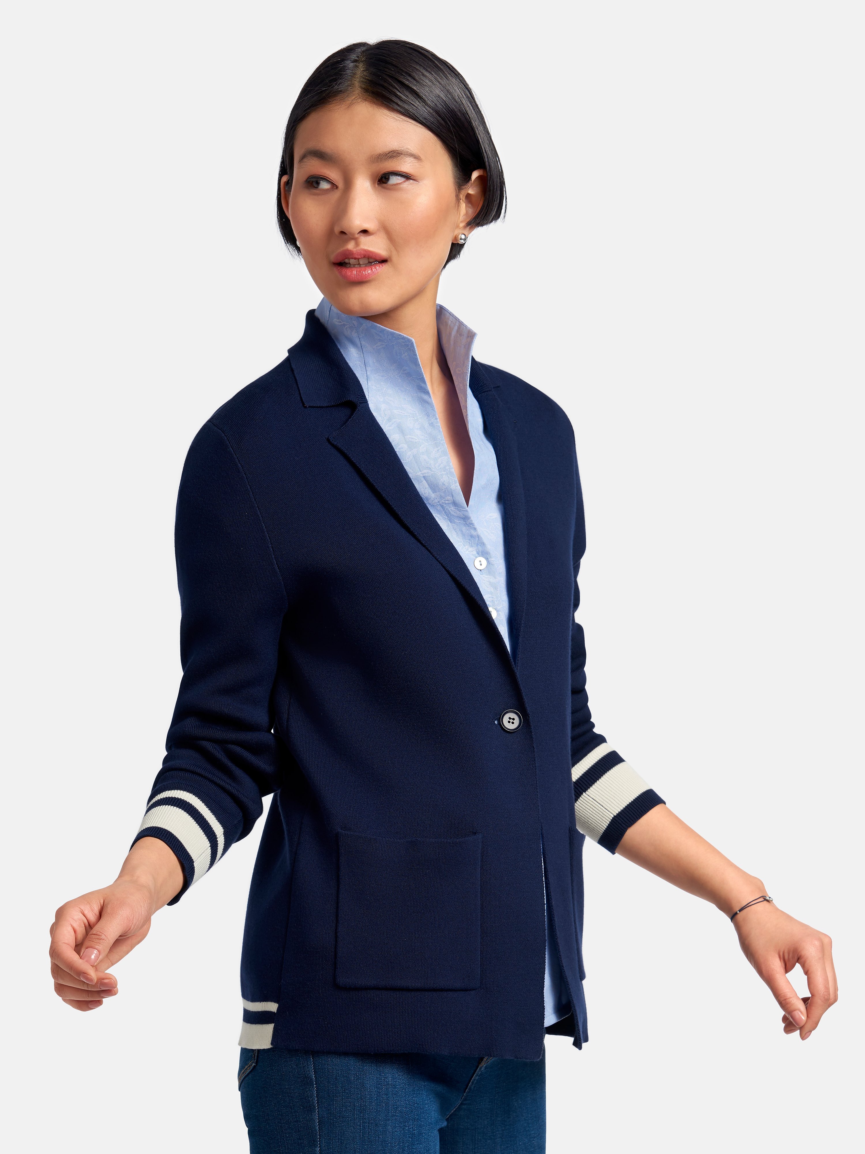 Strickblazer