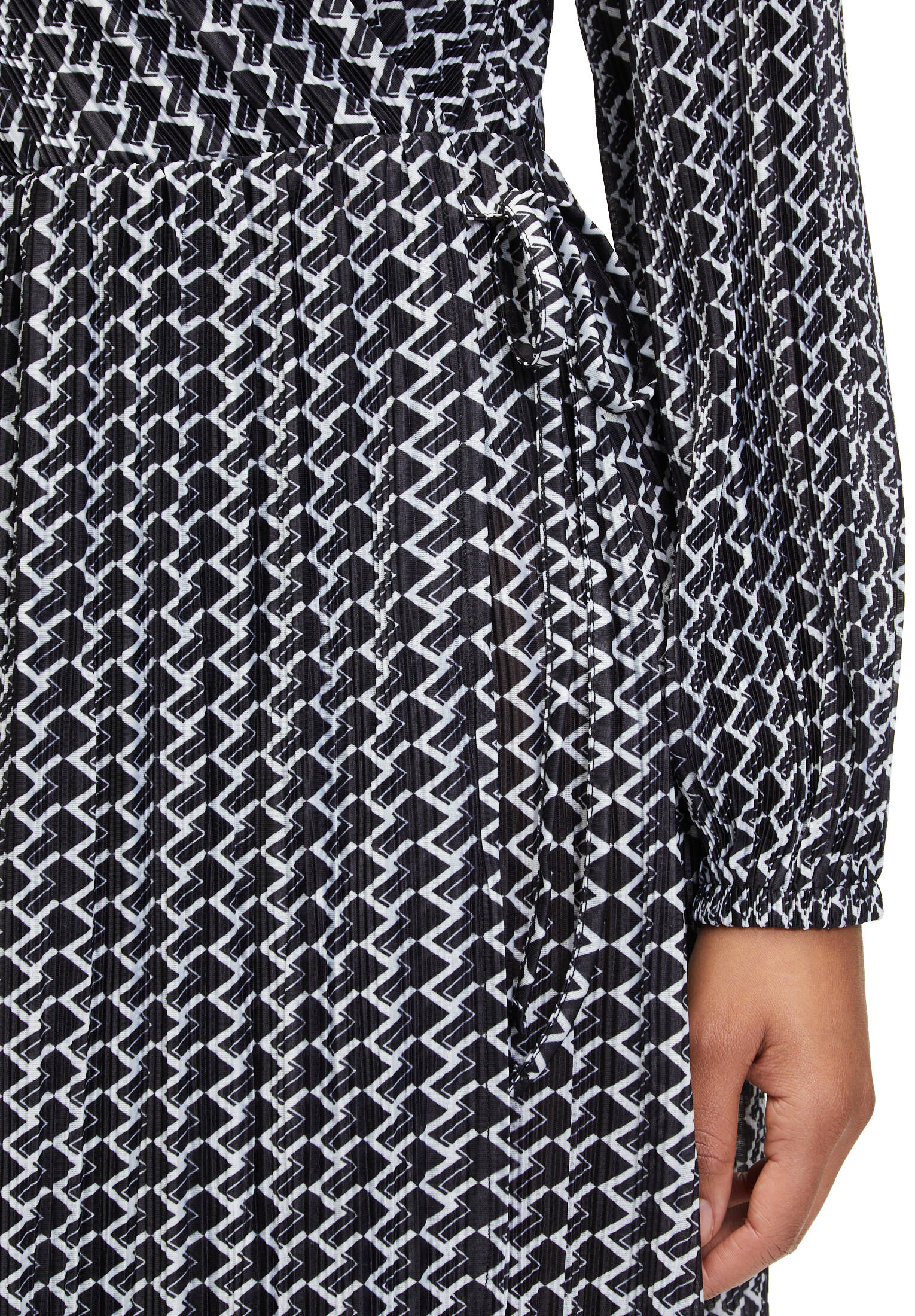 Betty Barclay| Damen Plisseekleid langarm
