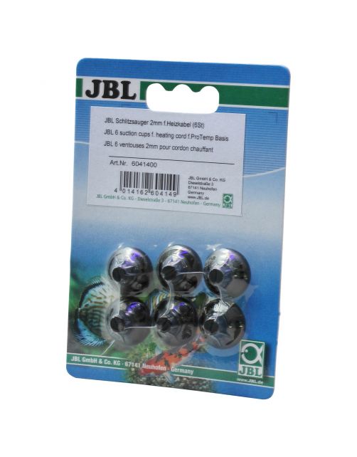 Jbl Zuignap Met Sleuf - Aquarium Toebehoren - 2 mm 6 stuks