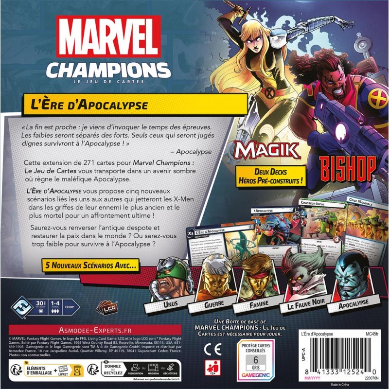Marvel Champions : Le Jeu de Cartes - L'Ere d'apocalypse