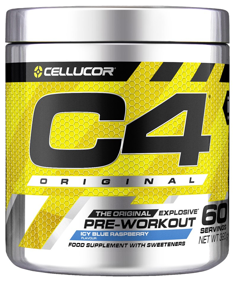 C4 Original Pre-Workout - 408g -  Icy Blue Raspberry