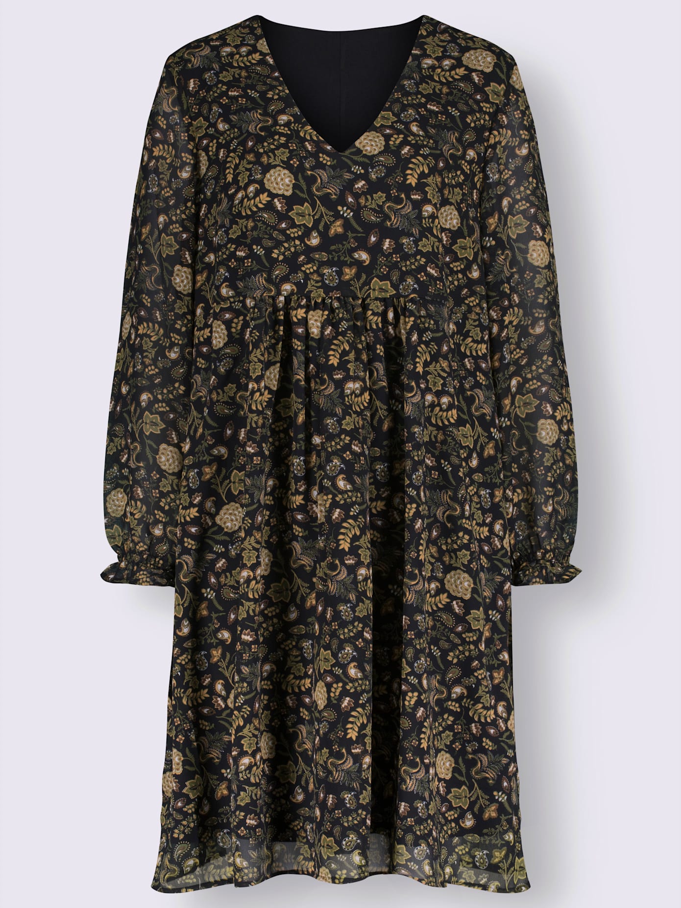 Robe vaporeuse motif imprimé