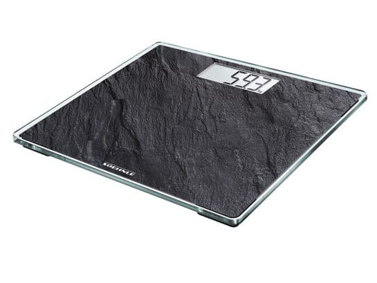 Soehnle Style Sense Compact 300, Elektronisk personvekt, 180 kg, 100 g, Sort, Sølv, kg, lb, ST, firkant