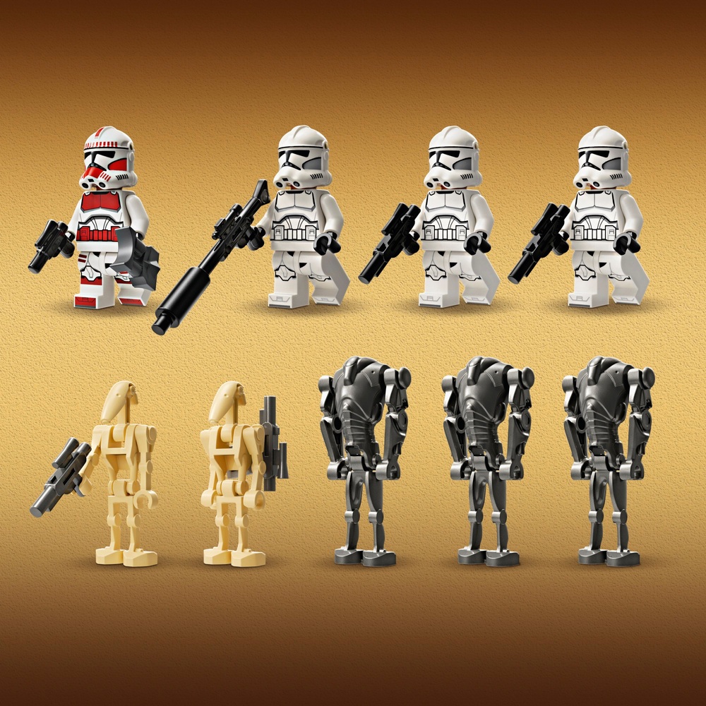LEGO Star Wars 75372 Klonkrieger & Kampfdroiden-Kampfpaket