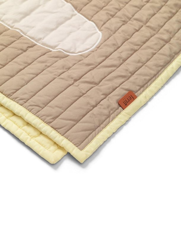 Ferm Living Bird Quilted plaid 80x110