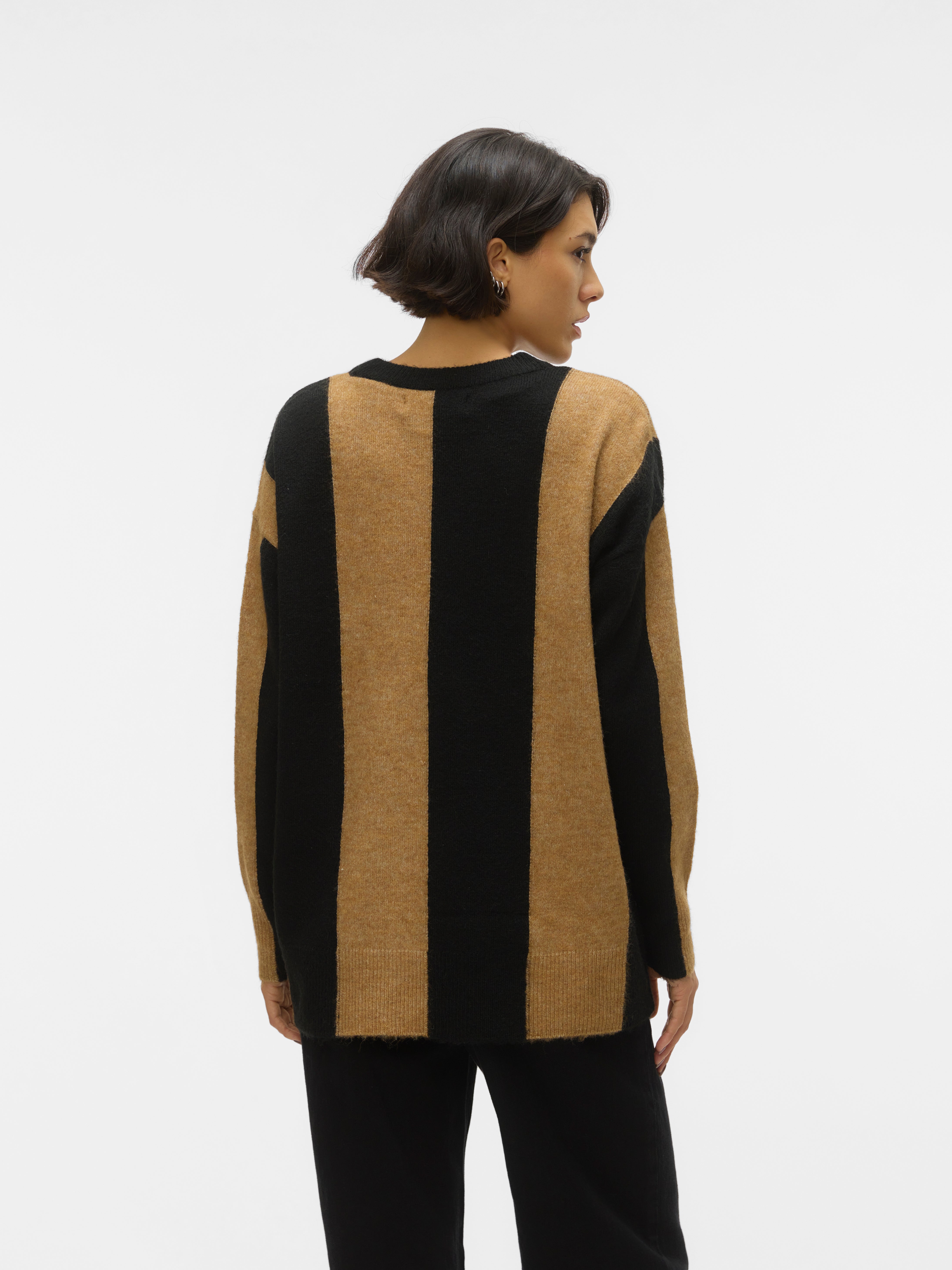 VMFILUCASTRIPE Gebreide pullover