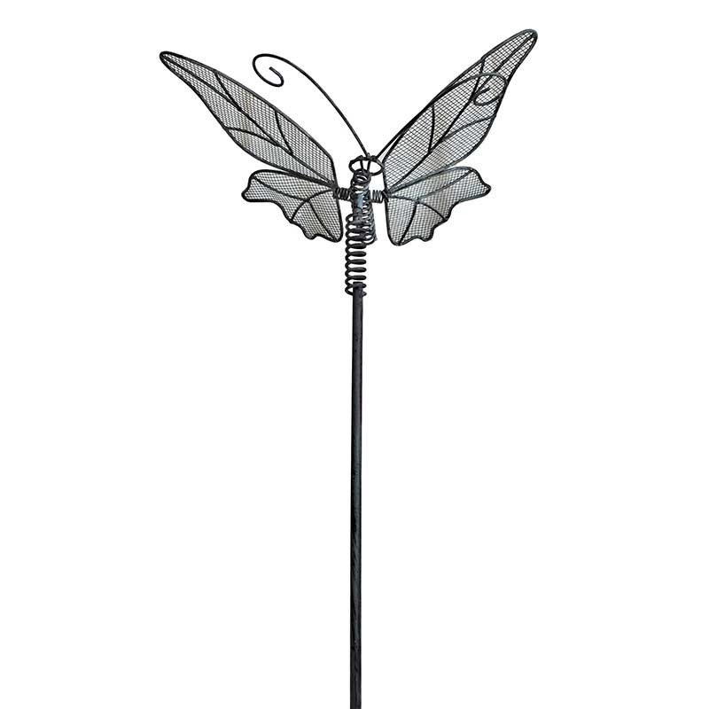 Tuteur mobile jardin papillon 38x31x150cm