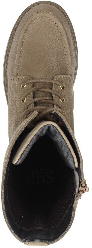 Sub55 Veterschoenen Hoog taupe