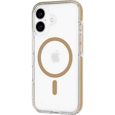 Tech21 iPhone 16 cover – transparent/guld