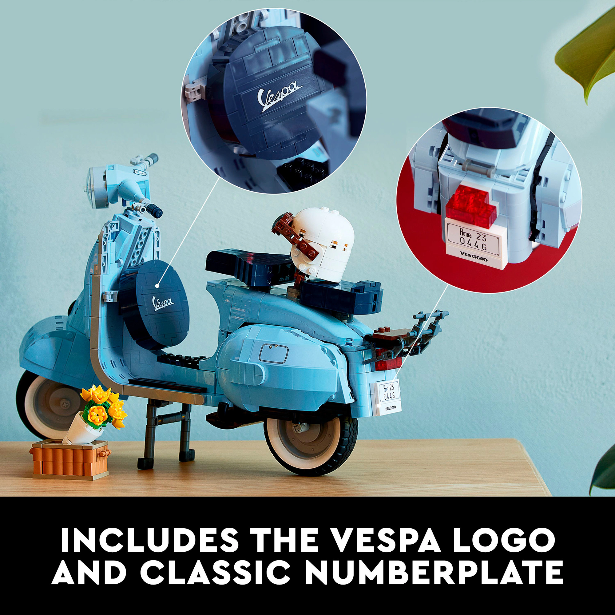 LEGO Konstruktionsspielzeug Creator Expert Vespa 125