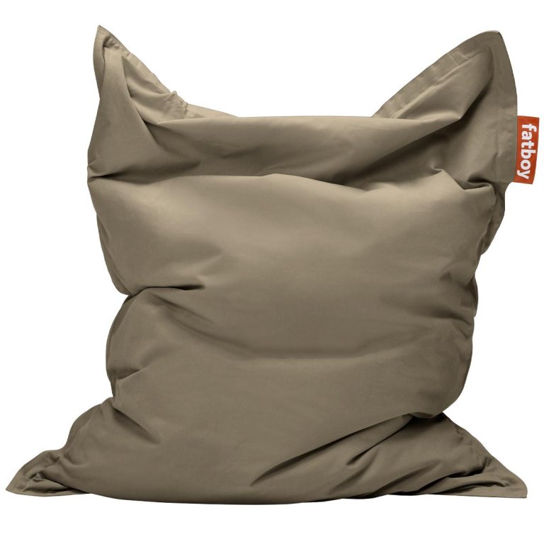Fatboy Original Canvas zitzak Recycled Taupe Grey