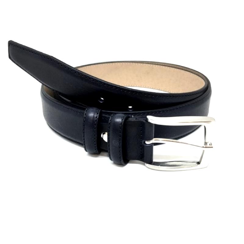 Milano Belts Centuur Sorrento Navy Blauw